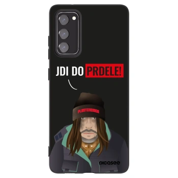 Picasee fekete szilikon tok az alábbi mobiltelefonokra Samsung Galaxy S20 FE - Bezďák