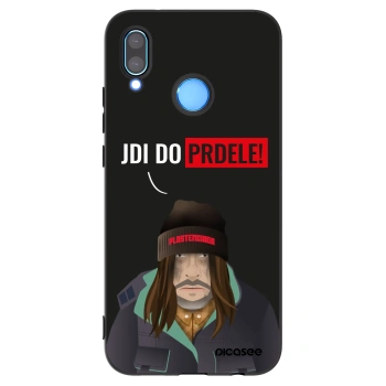 Picasee fekete szilikon tok az alábbi mobiltelefonokra Huawei P20 Lite - Bezďák