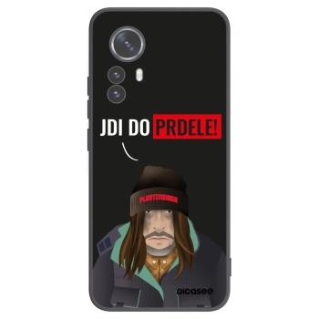 Picasee fekete szilikon tok az alábbi mobiltelefonokra Xiaomi 12 Pro - Bezďák