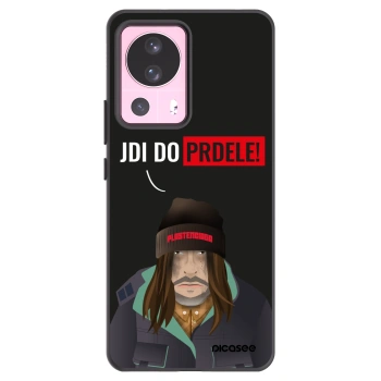 Picasee fekete szilikon tok az alábbi mobiltelefonokra Xiaomi 13 Lite - Bezďák