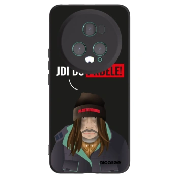 Picasee fekete szilikon tok az alábbi mobiltelefonokra Honor Magic5 Pro - Bezďák