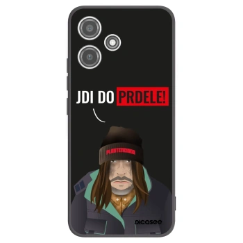 Picasee fekete szilikon tok az alábbi mobiltelefonokra Xiaomi Redmi 12 5G - Bezďák