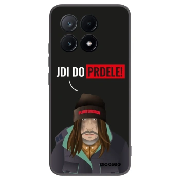 Picasee fekete szilikon tok az alábbi mobiltelefonokra Xiaomi Poco X6 Pro - Bezďák