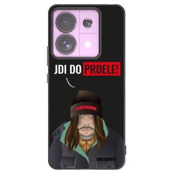 Picasee fekete szilikon tok az alábbi mobiltelefonokra Xiaomi Redmi Note 13 Pro 5G - Bezďák