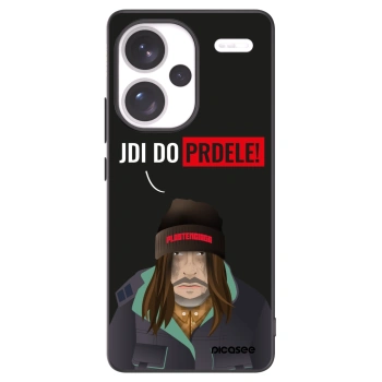 Picasee fekete szilikon tok az alábbi mobiltelefonokra Xiaomi Redmi Note 13 Pro+ 5G - Bezďák