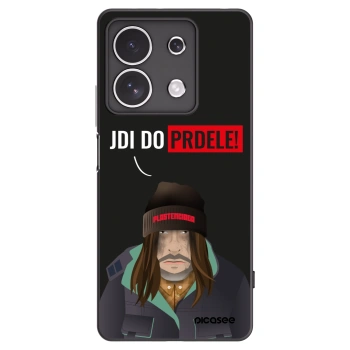 Picasee fekete szilikon tok az alábbi mobiltelefonokra Xiaomi Redmi Note 13 4G - Bezďák