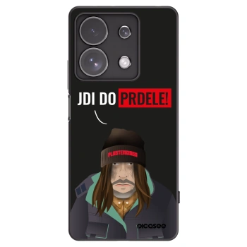 Picasee fekete szilikon tok az alábbi mobiltelefonokra Xiaomi Redmi Note 13 Pro 4G - Bezďák