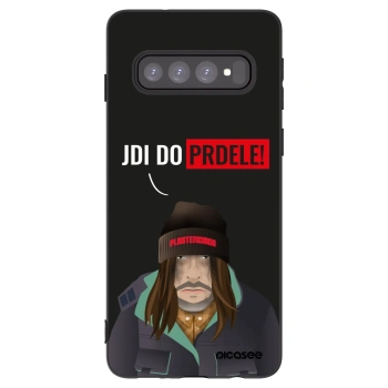 Picasee fekete szilikon tok az alábbi mobiltelefonokra Samsung Galaxy S10 G973 - Bezďák