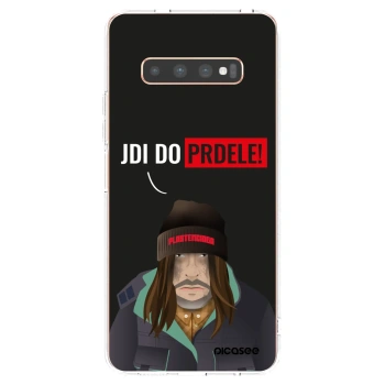 Picasee átlátszó szilikon tok az alábbi mobiltelefonokra Samsung Galaxy S10 Plus G975 - Bezďák