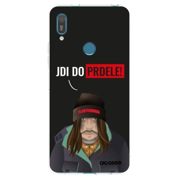 Picasee átlátszó szilikon tok az alábbi mobiltelefonokra Huawei Y7 2019 - Bezďák
