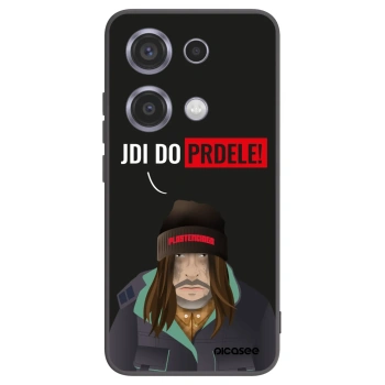 Picasee fekete szilikon tok az alábbi mobiltelefonokra Xiaomi Redmi Note 14S - Bezďák