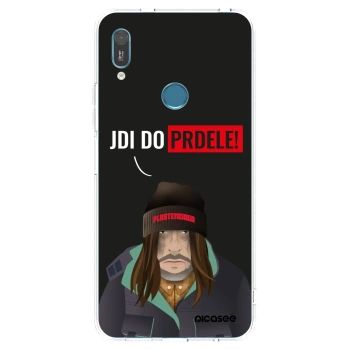 Picasee átlátszó szilikon tok az alábbi mobiltelefonokra Huawei Y6 2019 - Bezďák