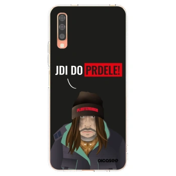 Picasee átlátszó szilikon tok az alábbi mobiltelefonokra Samsung Galaxy A70 A705F - Bezďák