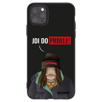 Picasee fekete szilikon tok az alábbi mobiltelefonokra Apple iPhone 11 Pro Max - Bezďák