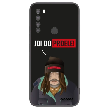 Picasee fekete szilikon tok az alábbi mobiltelefonokra Xiaomi Redmi Note 8 - Bezďák