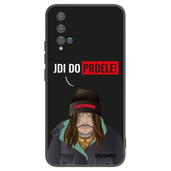 Picasee fekete szilikon tok az alábbi mobiltelefonokra Huawei Nova 5T - Bezďák