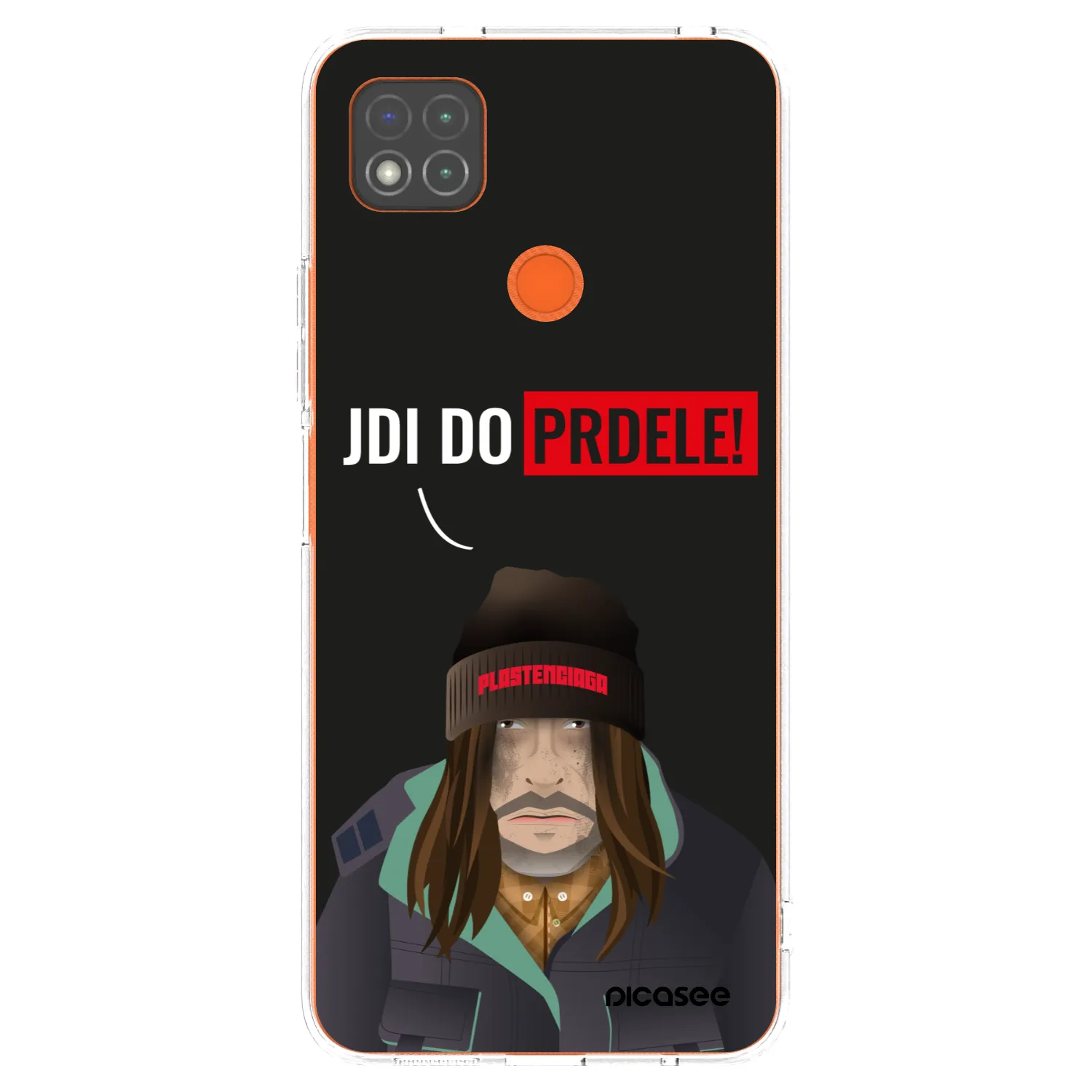 Picasee átlátszó szilikon tok az alábbi mobiltelefonokra Xiaomi Redmi 9C - Bezďák