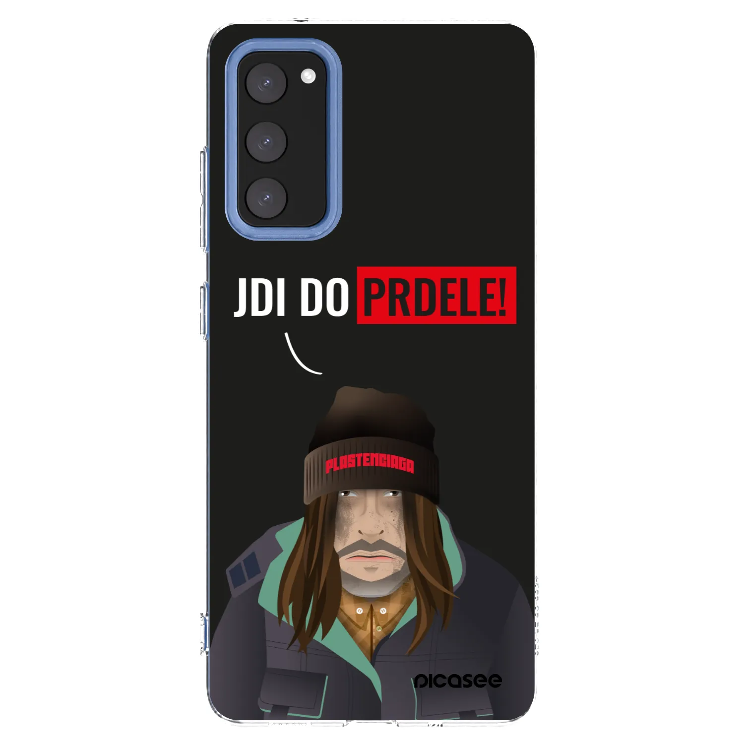 Picasee átlátszó szilikon tok az alábbi mobiltelefonokra Samsung Galaxy S20 FE - Bezďák