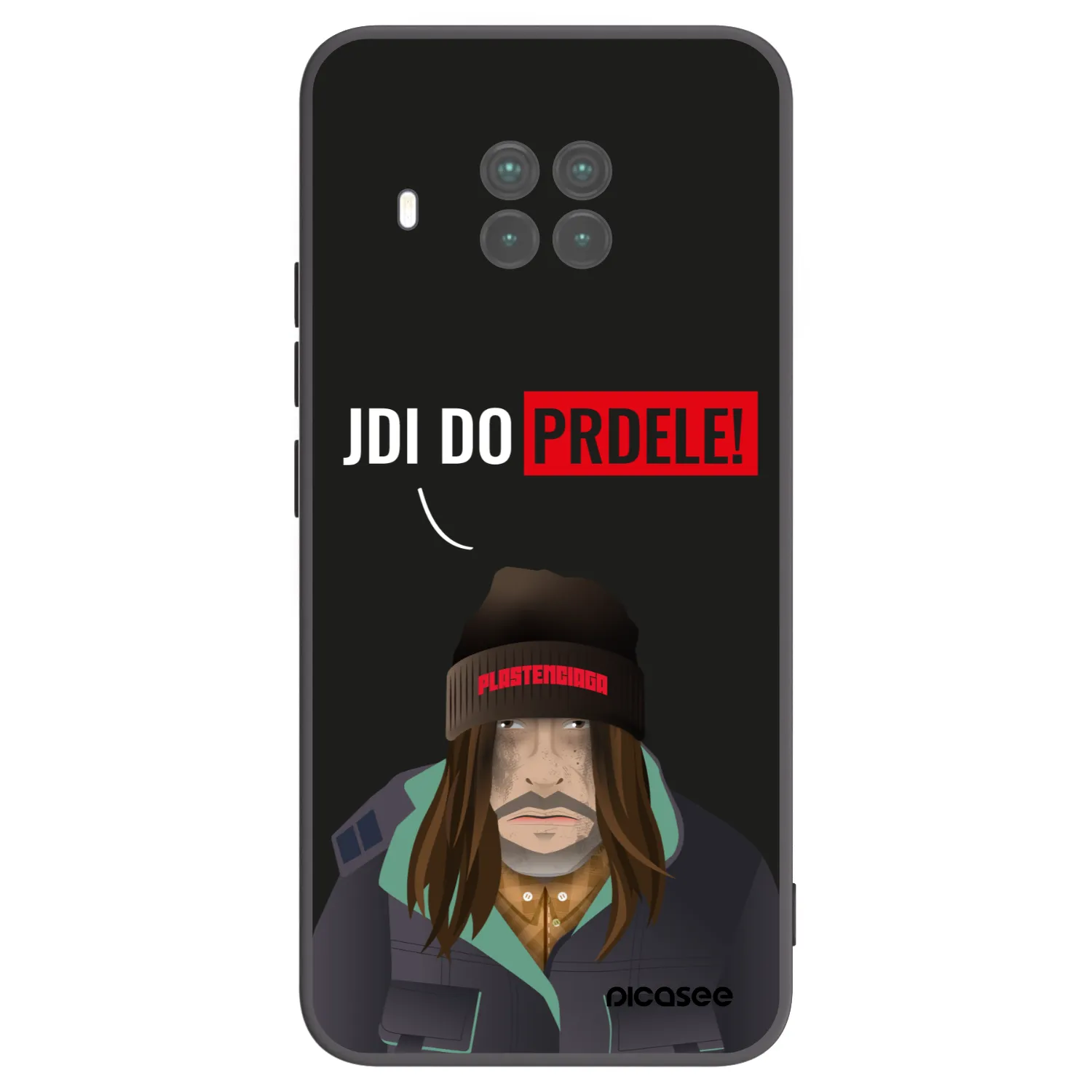 Picasee fekete szilikon tok az alábbi mobiltelefonokra Xiaomi Mi 10T Lite - Bezďák