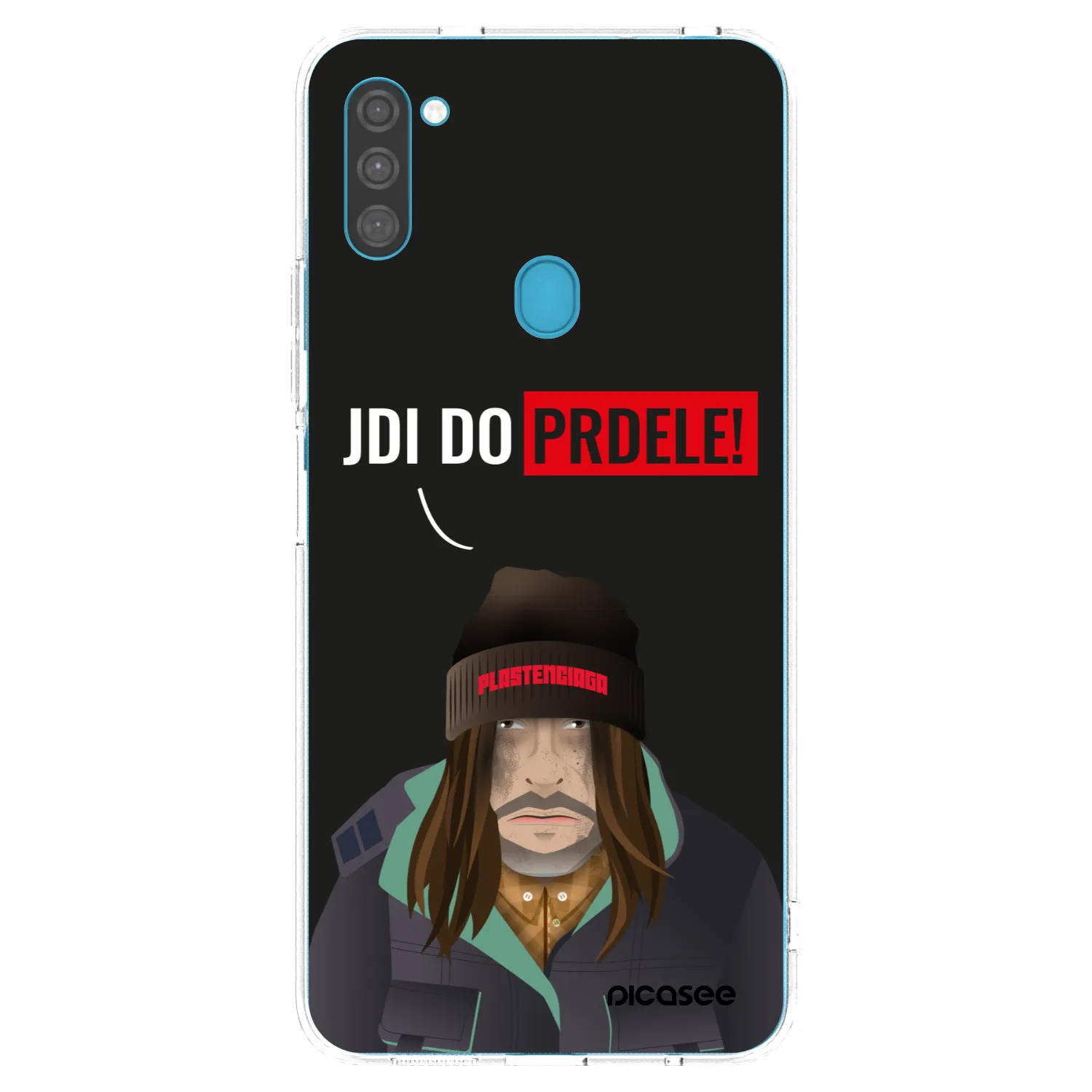 Picasee átlátszó szilikon tok az alábbi mobiltelefonokra Samsung Galaxy M11 - Bezďák