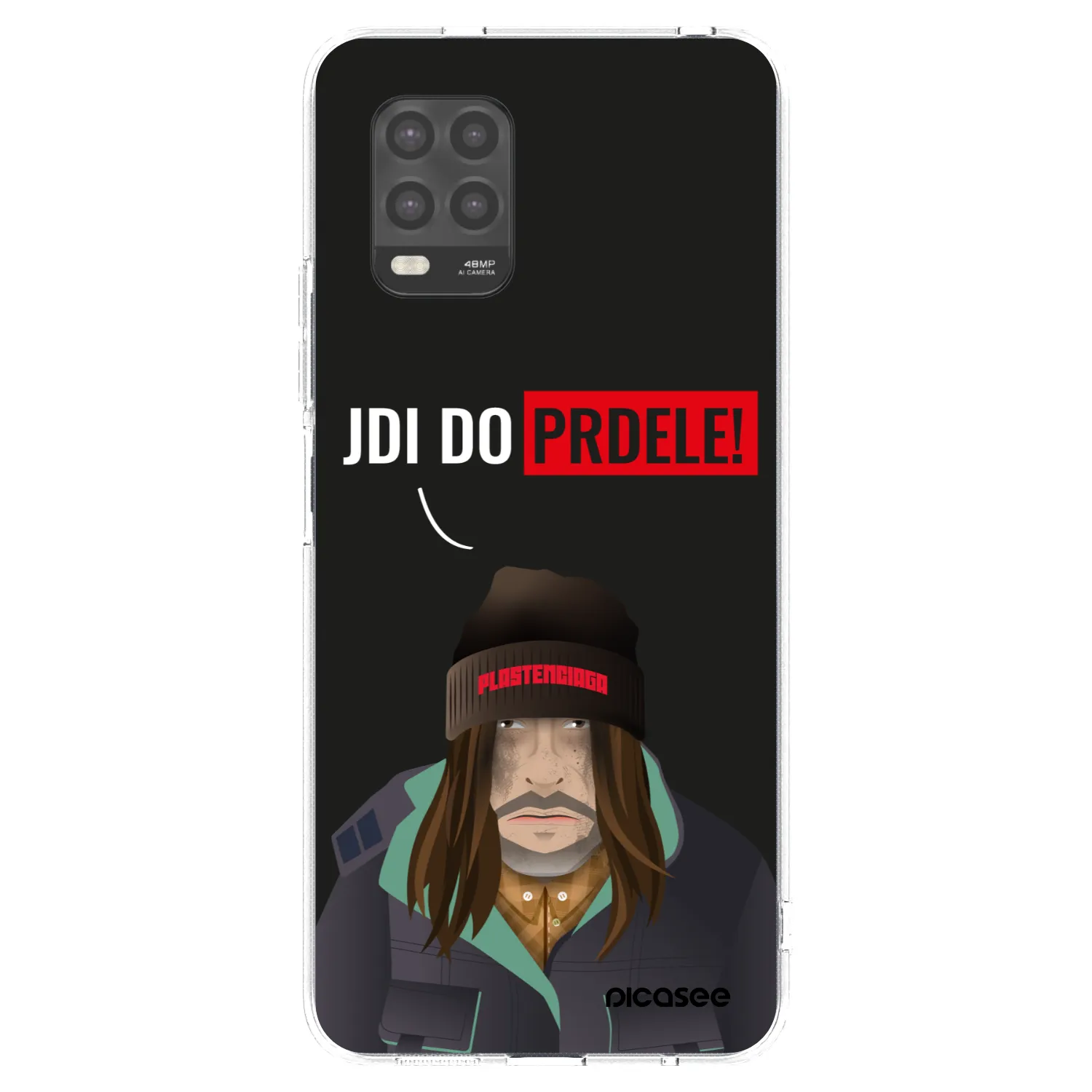 Picasee átlátszó szilikon tok az alábbi mobiltelefonokra Xiaomi Mi 10 Lite - Bezďák