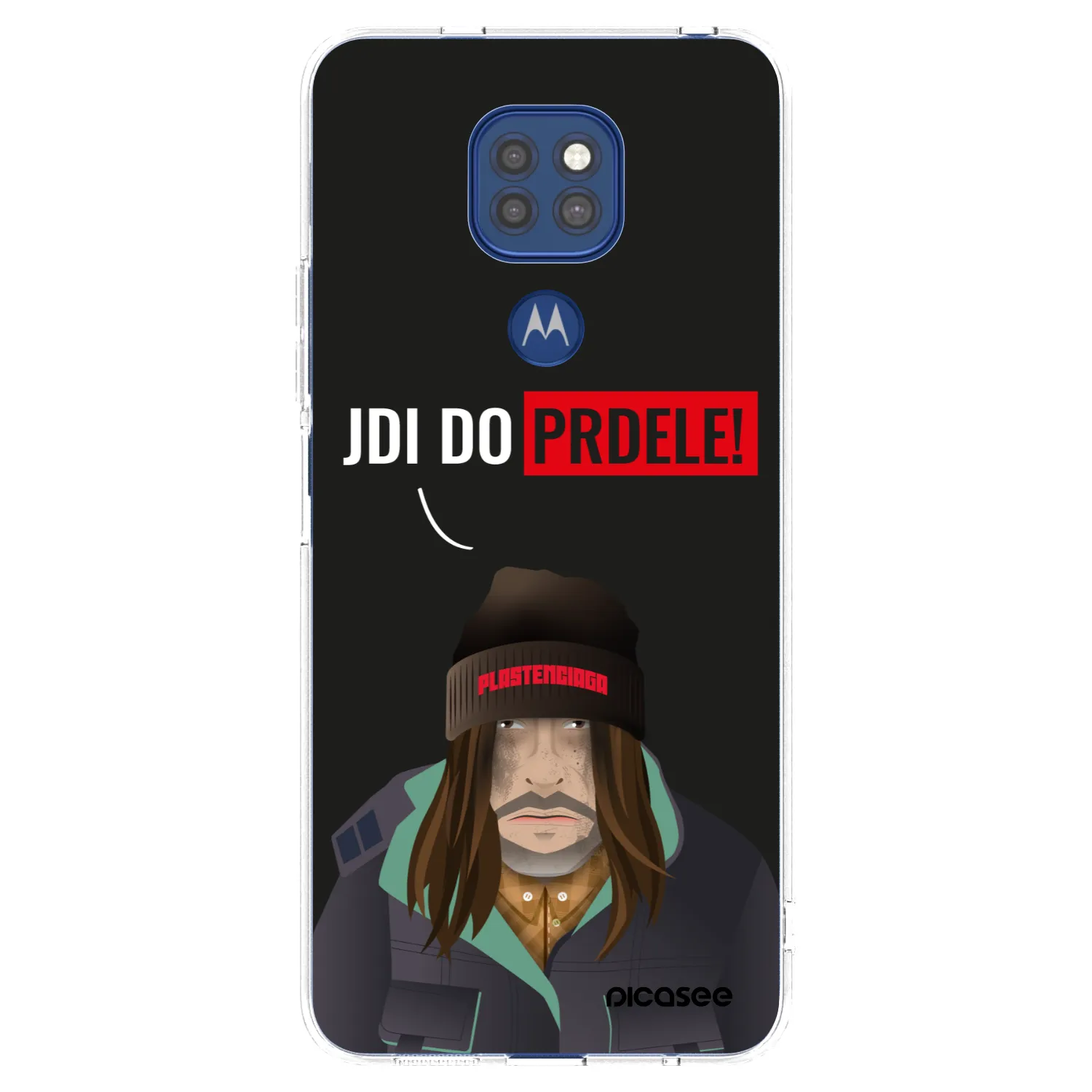 Picasee átlátszó szilikon tok az alábbi mobiltelefonokra Motorola Moto G9 Play - Bezďák