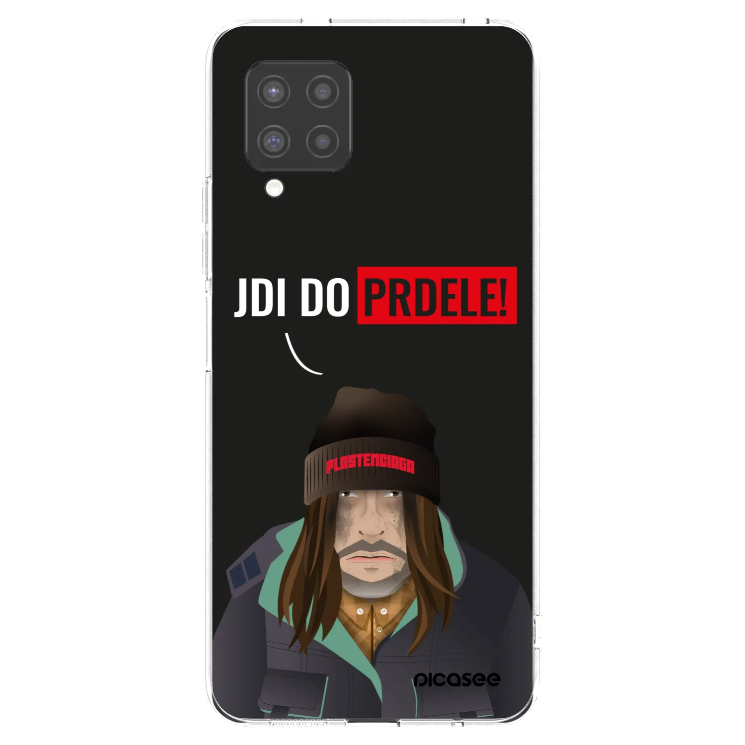 Picasee átlátszó szilikon tok az alábbi mobiltelefonokra Samsung Galaxy A42 A426B - Bezďák