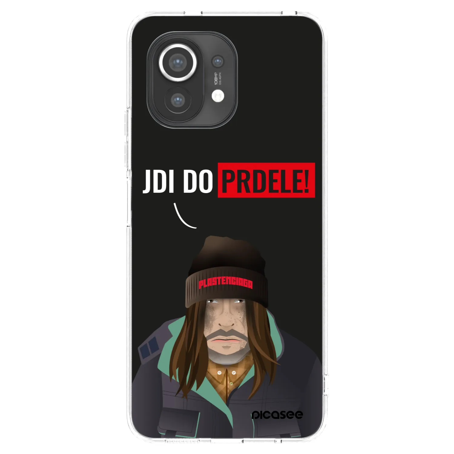 Picasee átlátszó szilikon tok az alábbi mobiltelefonokra Xiaomi Mi 11 - Bezďák