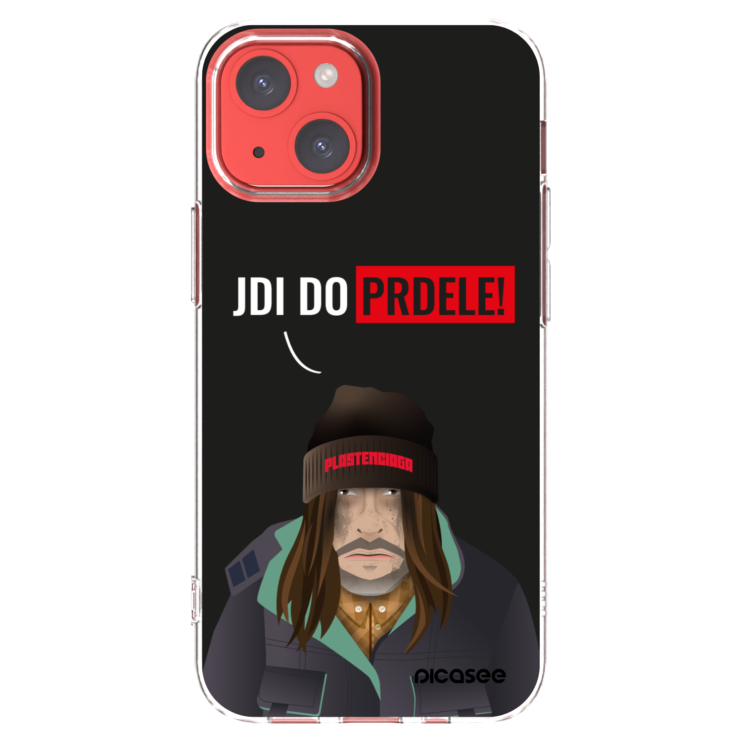 Picasee átlátszó szilikon tok az alábbi mobiltelefonokra Apple iPhone 13 mini - Bezďák