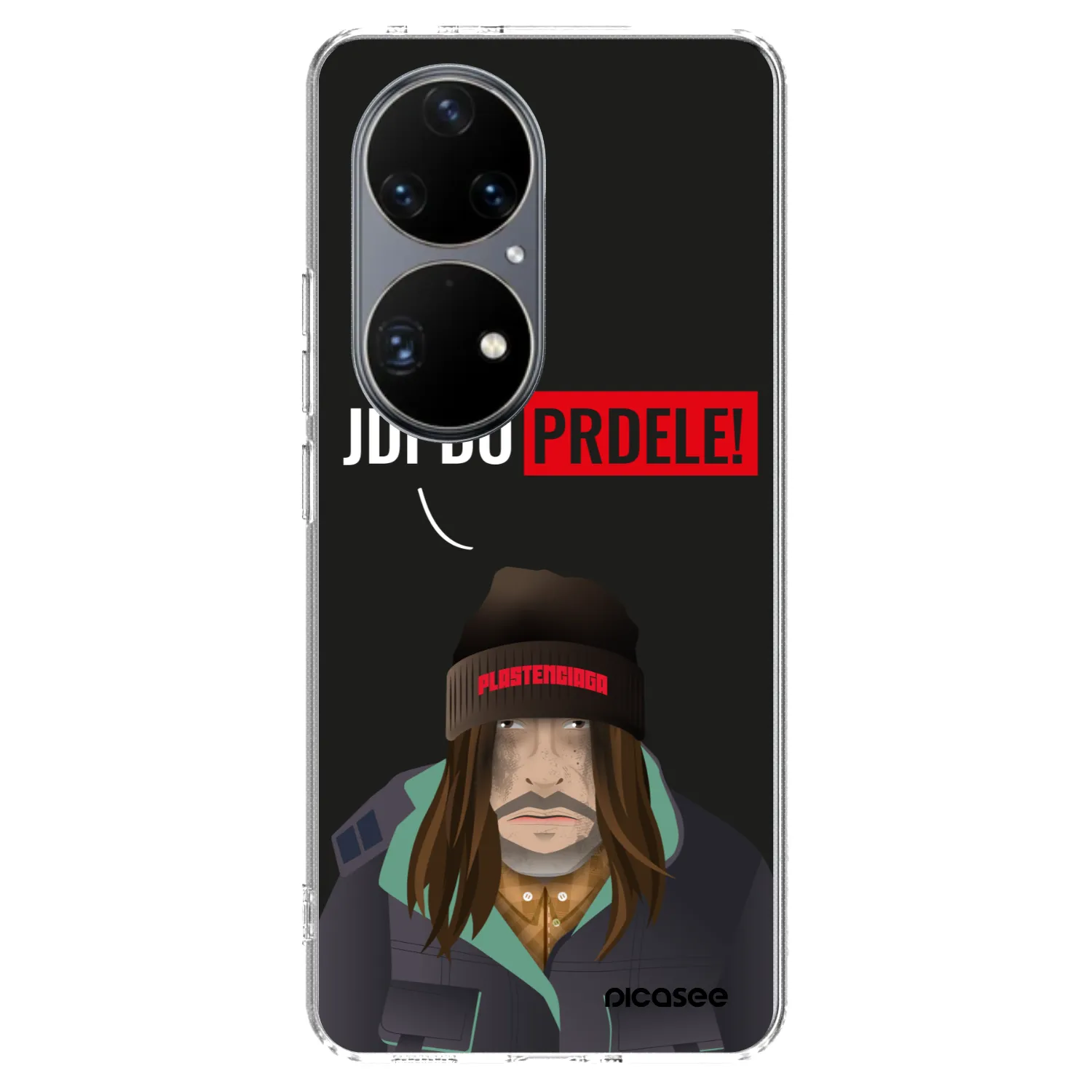 Picasee átlátszó szilikon tok az alábbi mobiltelefonokra Huawei P50 - Bezďák