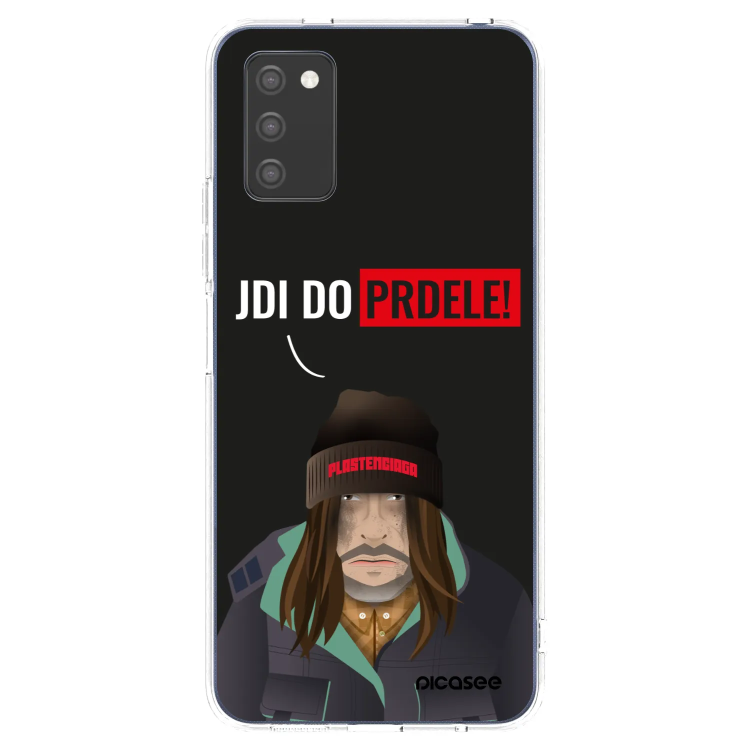 Picasee átlátszó szilikon tok az alábbi mobiltelefonokra Samsung Galaxy A02s A025G - Bezďák
