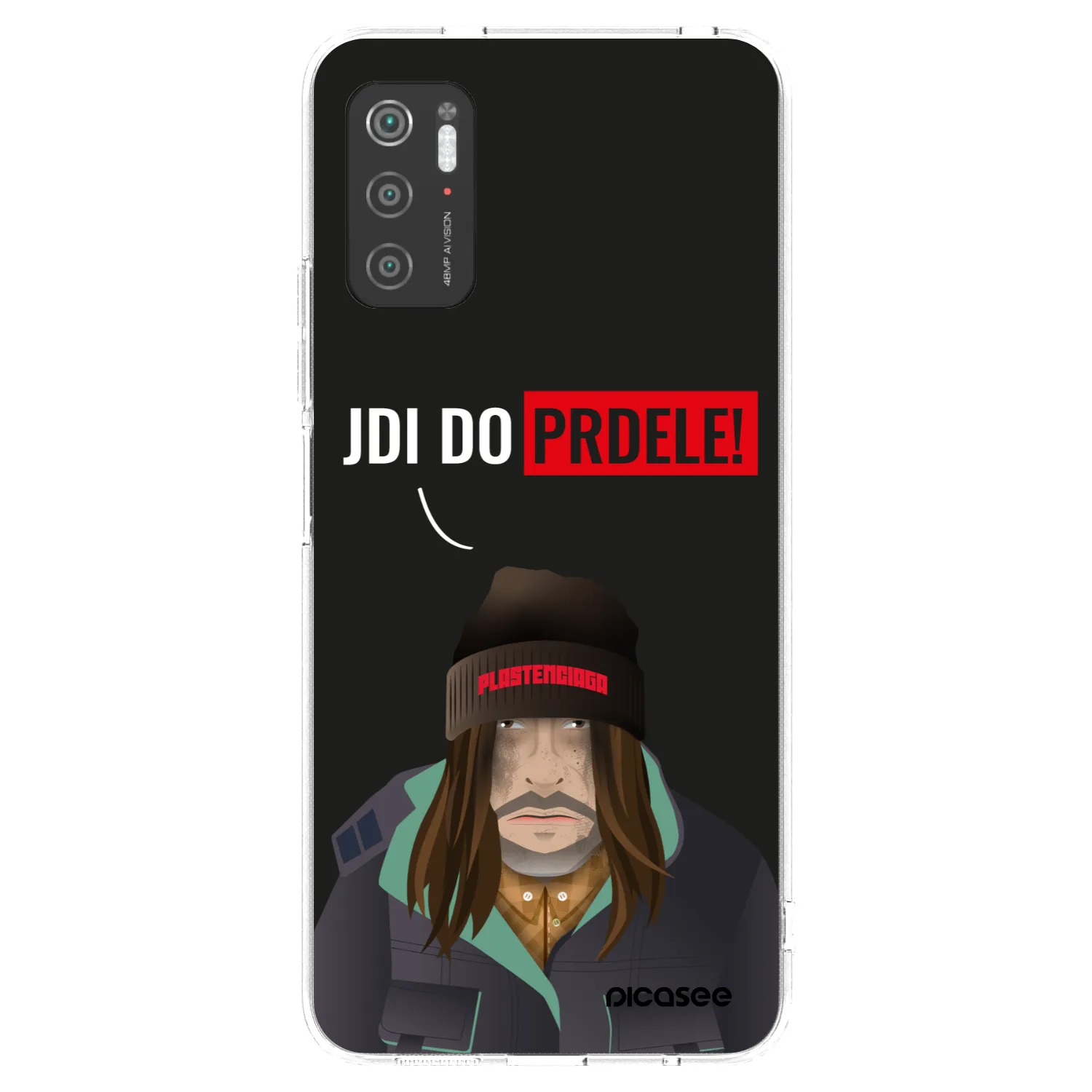 Picasee átlátszó szilikon tok az alábbi mobiltelefonokra Xiaomi Poco M3 Pro 5G - Bezďák