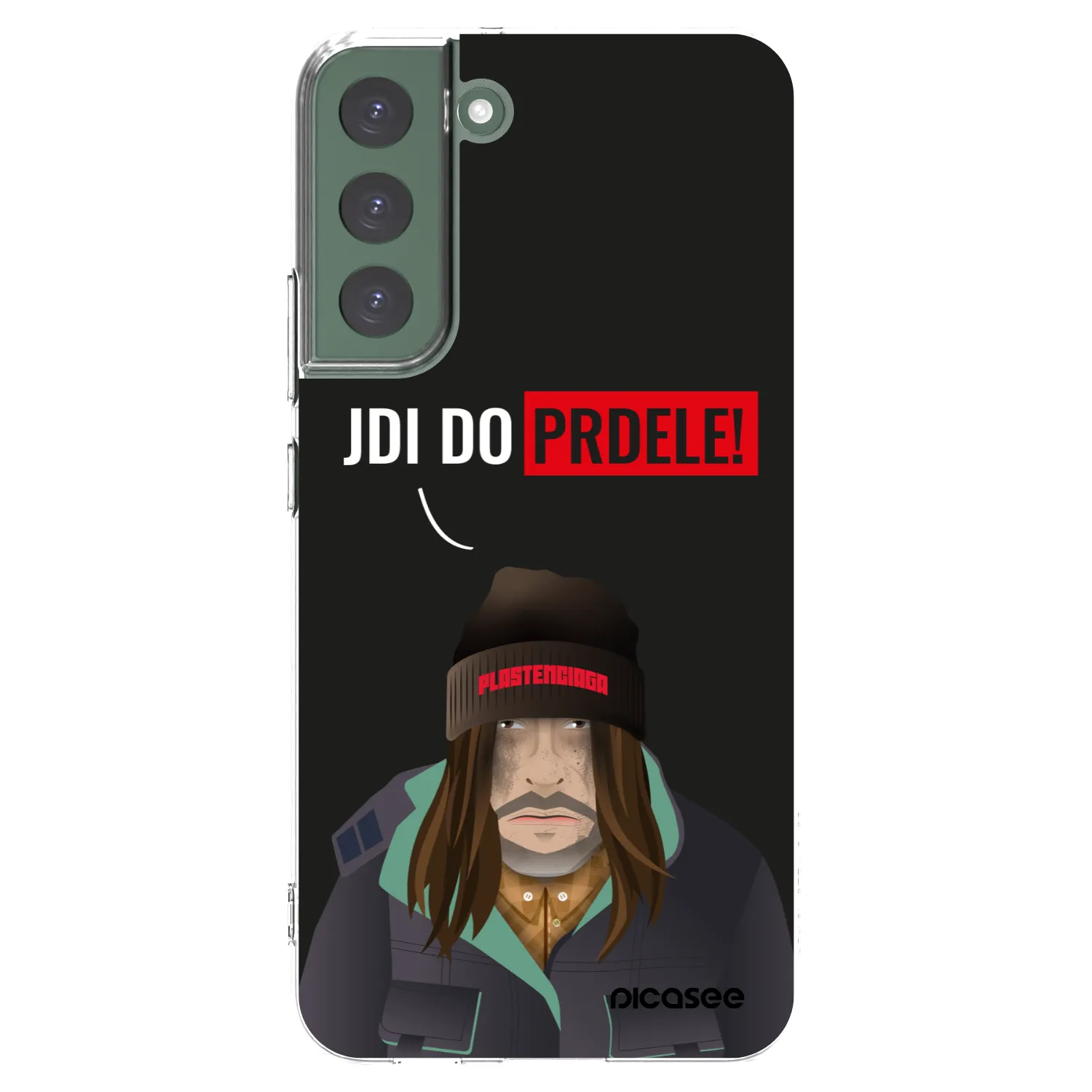 Picasee átlátszó szilikon tok az alábbi mobiltelefonokra Samsung Galaxy S22+ 5G - Bezďák