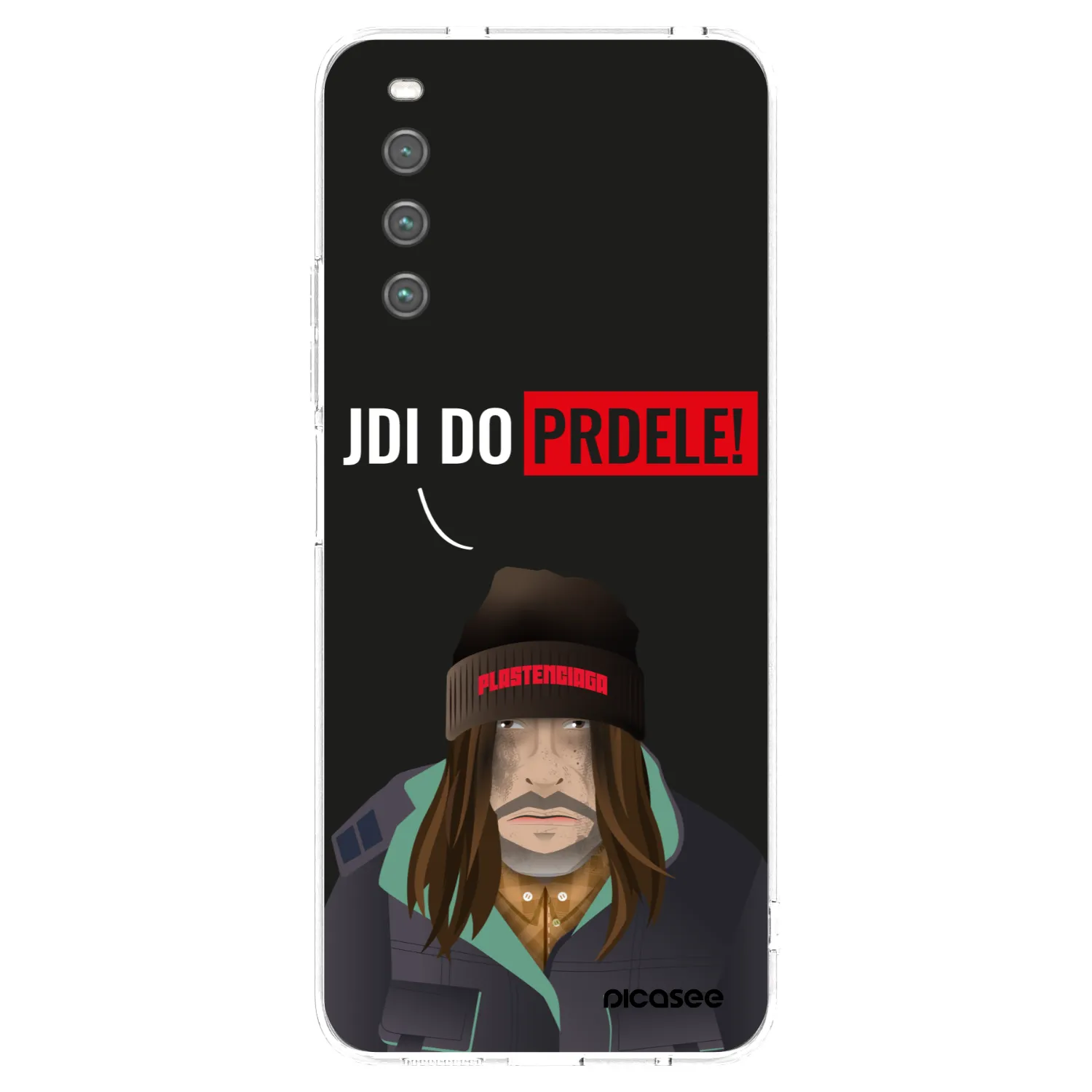 Picasee átlátszó szilikon tok az alábbi mobiltelefonokra Sony Xperia 10 IV 5G - Bezďák