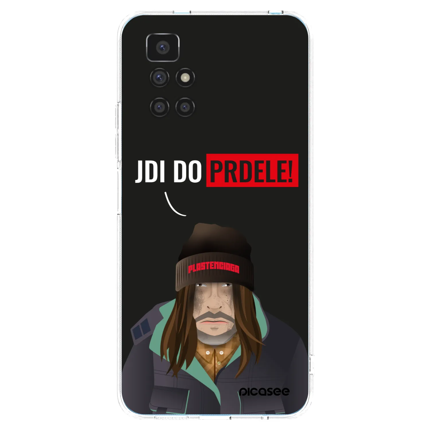 Picasee átlátszó szilikon tok az alábbi mobiltelefonokra Xiaomi Redmi 10 (2022) - Bezďák