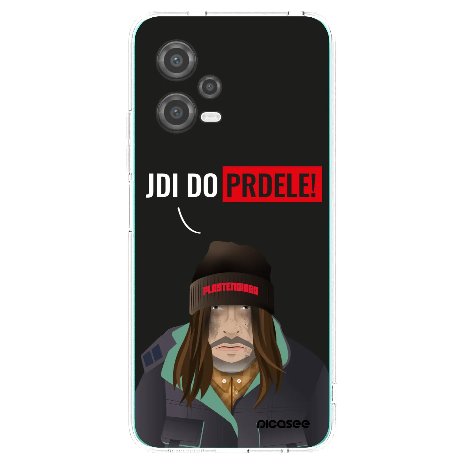 Picasee átlátszó szilikon tok az alábbi mobiltelefonokra Xiaomi Poco X5 - Bezďák