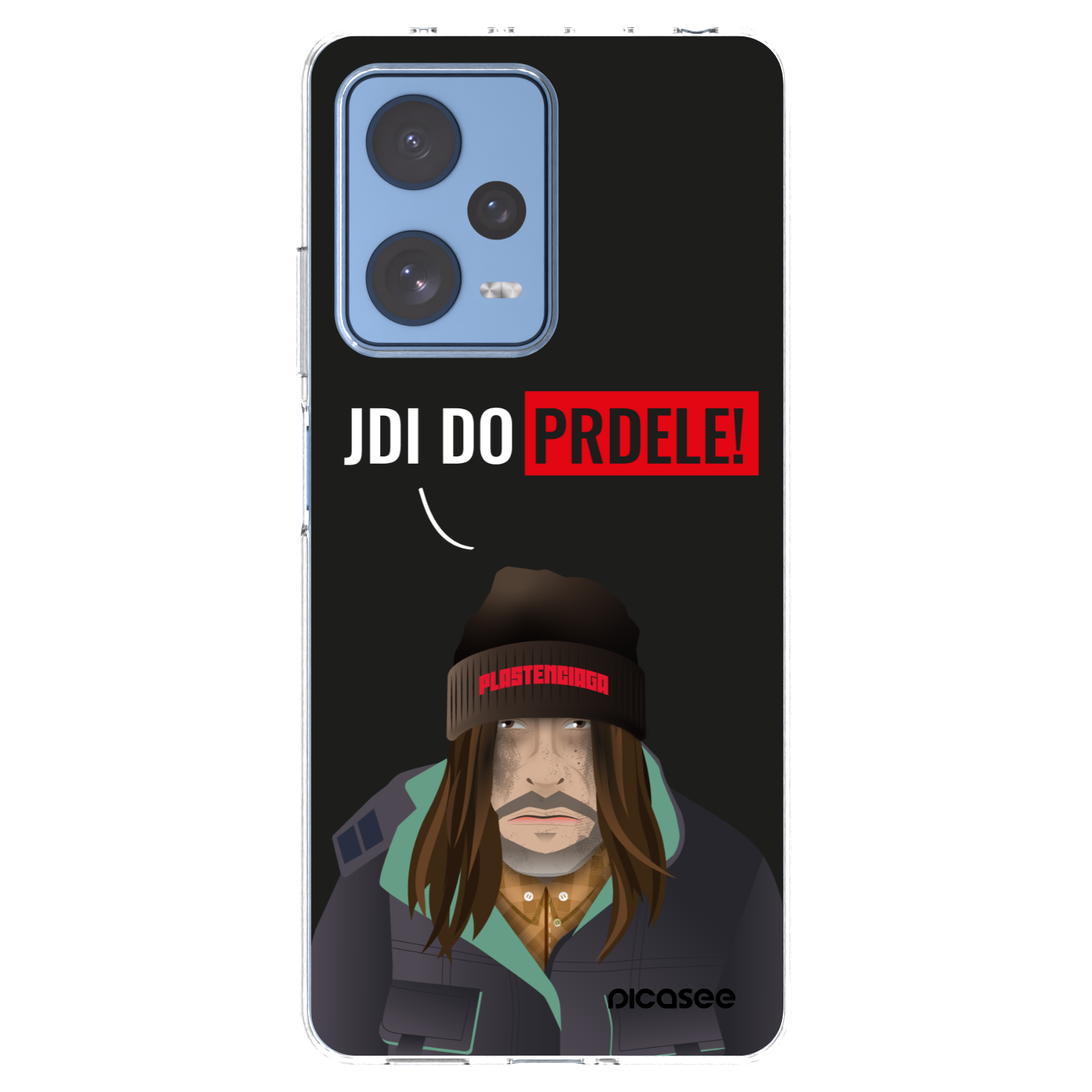 Picasee átlátszó szilikon tok az alábbi mobiltelefonokra Xiaomi Redmi Note 12 Pro 5G - Bezďák