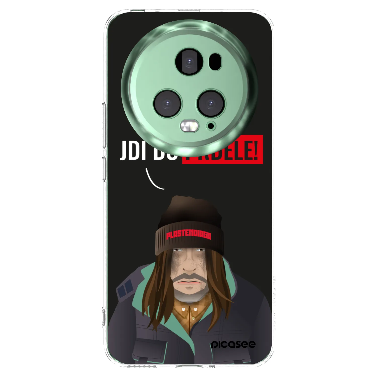Picasee átlátszó szilikon tok az alábbi mobiltelefonokra Honor Magic5 Pro - Bezďák