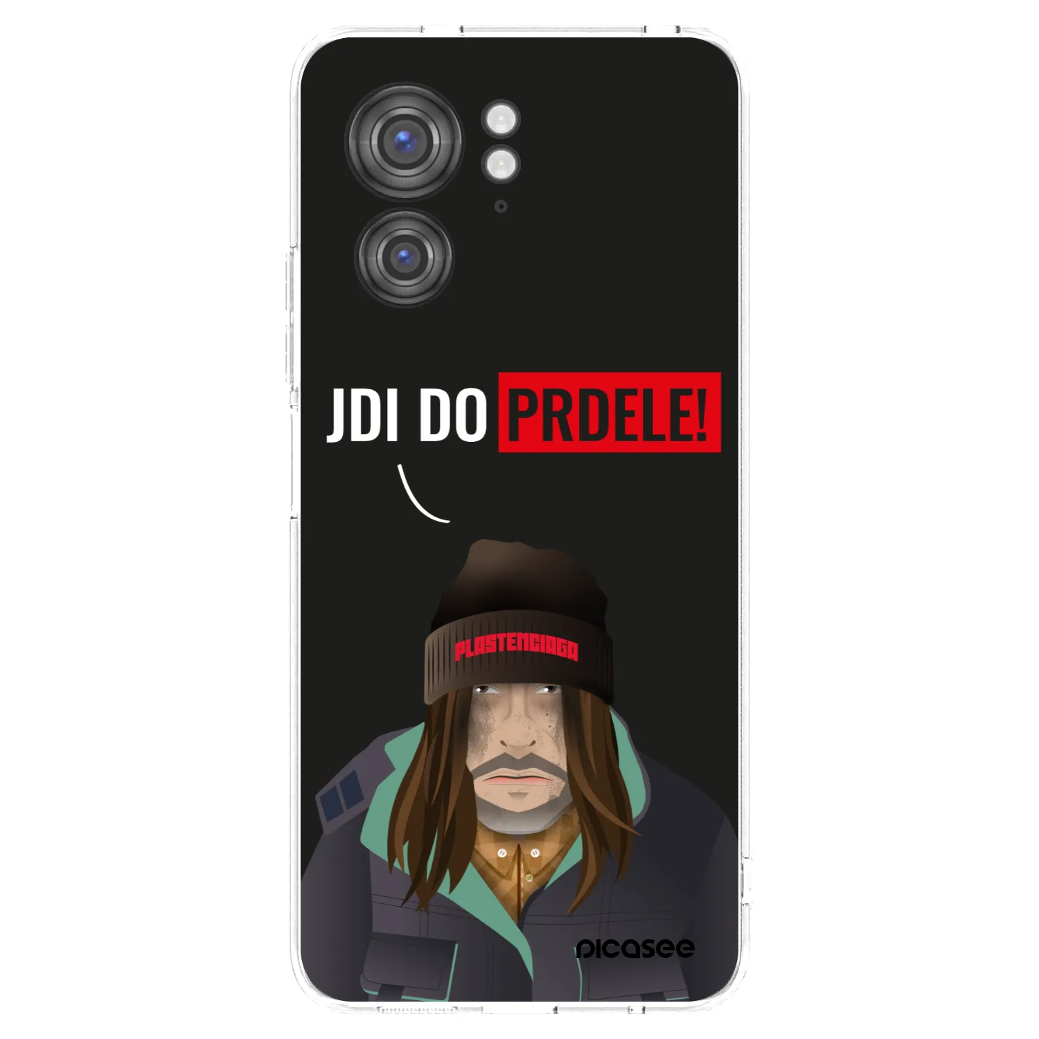 Picasee átlátszó szilikon tok az alábbi mobiltelefonokra Motorola Edge 40 - Bezďák