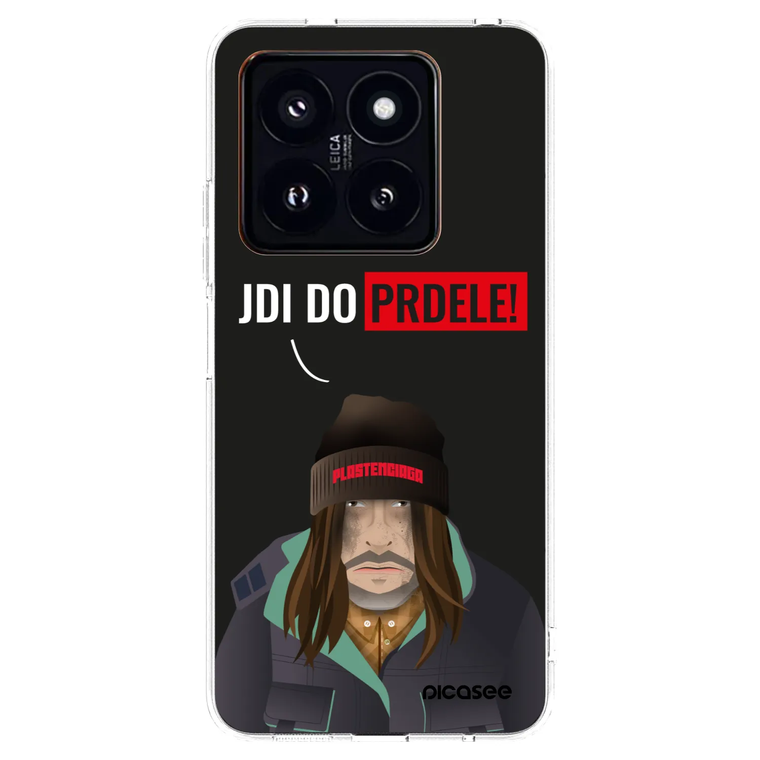 Picasee átlátszó szilikon tok az alábbi mobiltelefonokra Xiaomi 14 Pro - Bezďák