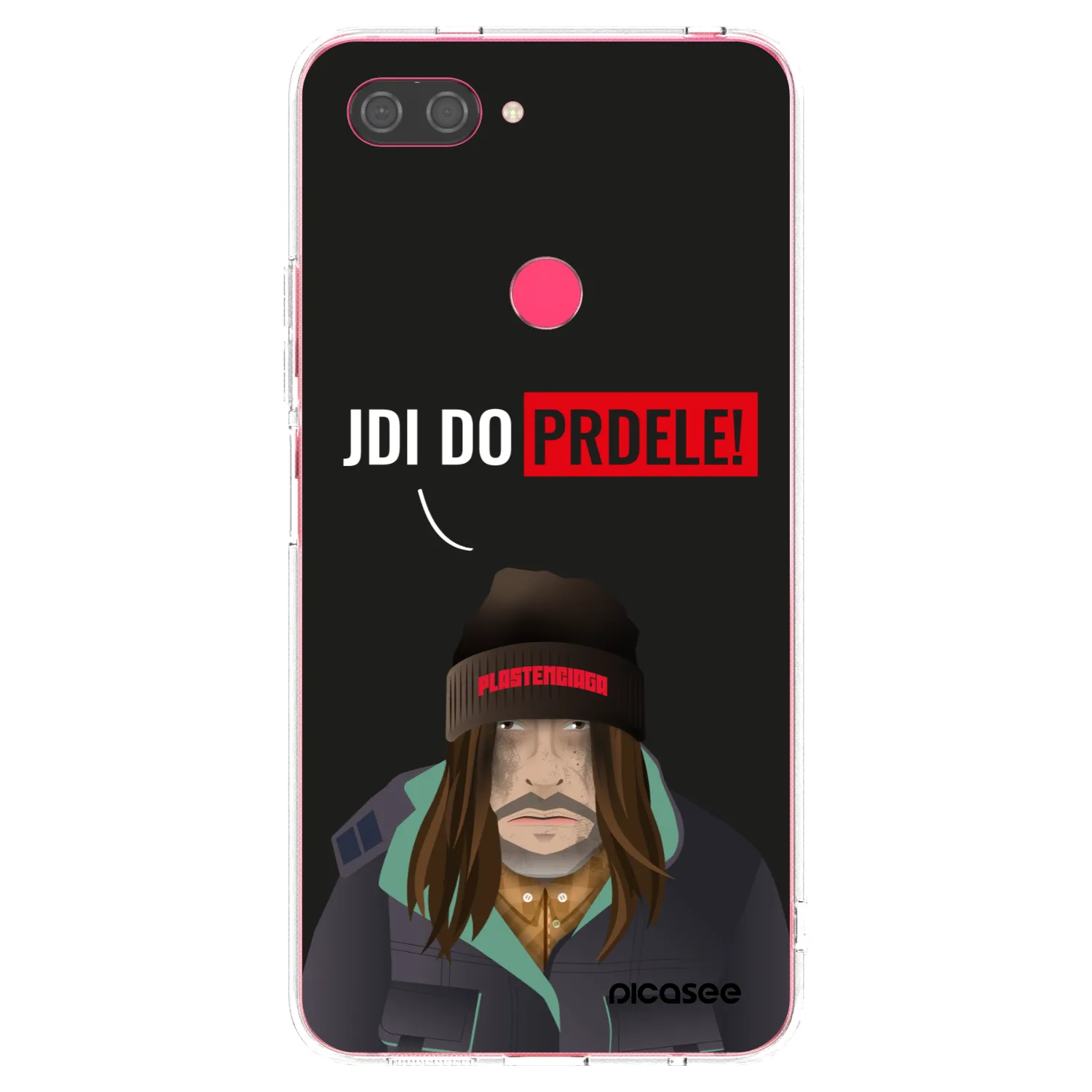 Picasee átlátszó szilikon tok az alábbi mobiltelefonokra Xiaomi Mi 8 Lite - Bezďák