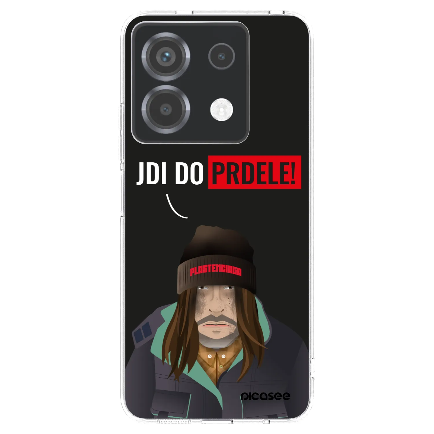 Picasee átlátszó szilikon tok az alábbi mobiltelefonokra Xiaomi Poco X6 - Bezďák