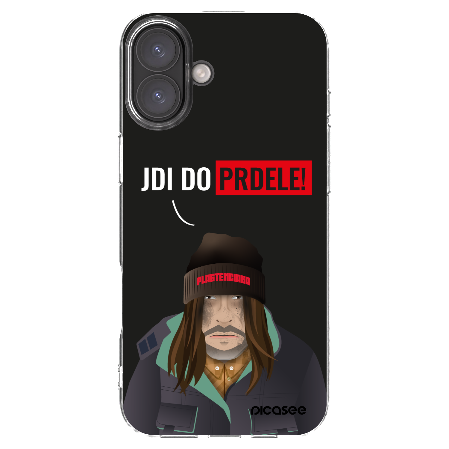 Picasee átlátszó szilikon tok az alábbi mobiltelefonokra Apple iPhone 16 Plus - Bezďák