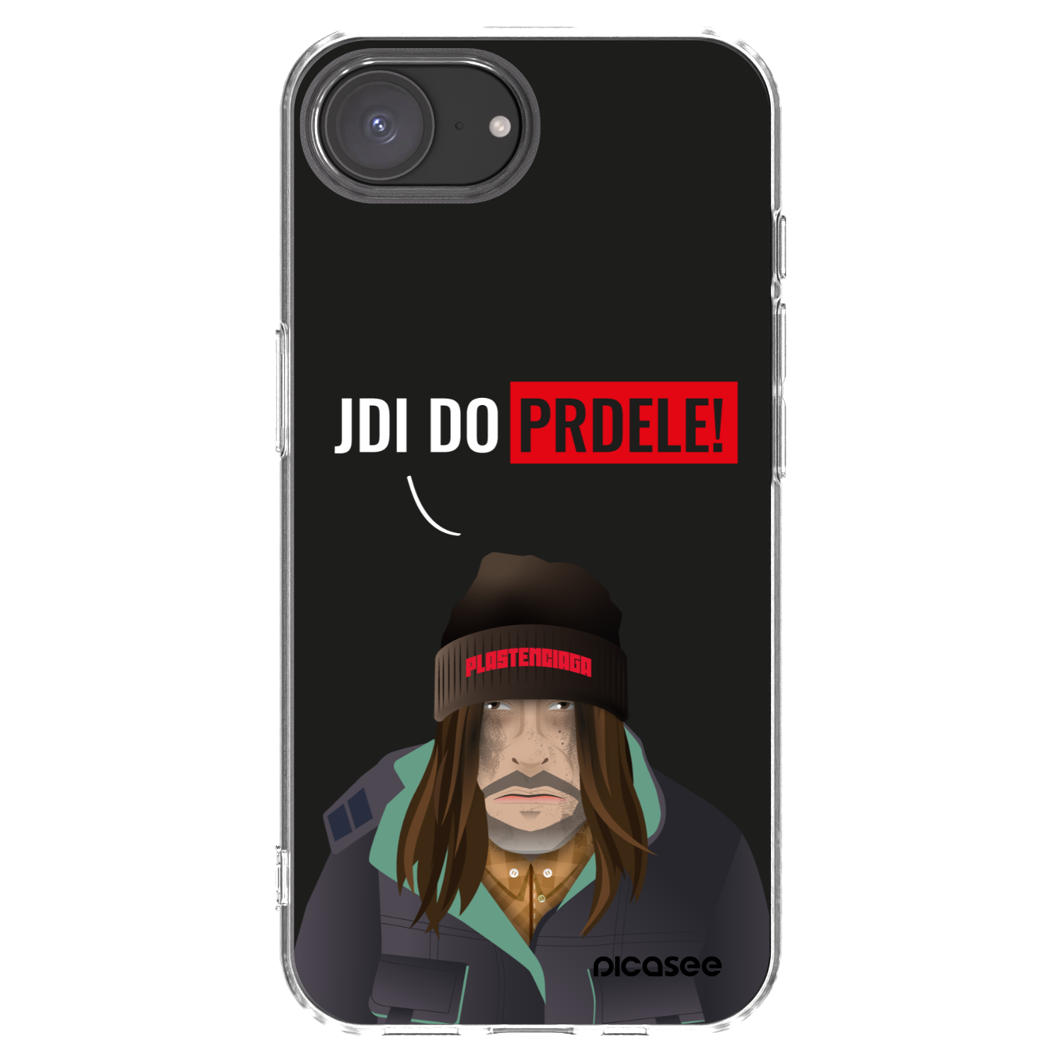 Picasee átlátszó szilikon tok az alábbi mobiltelefonokra Apple iPhone 16e - Bezďák