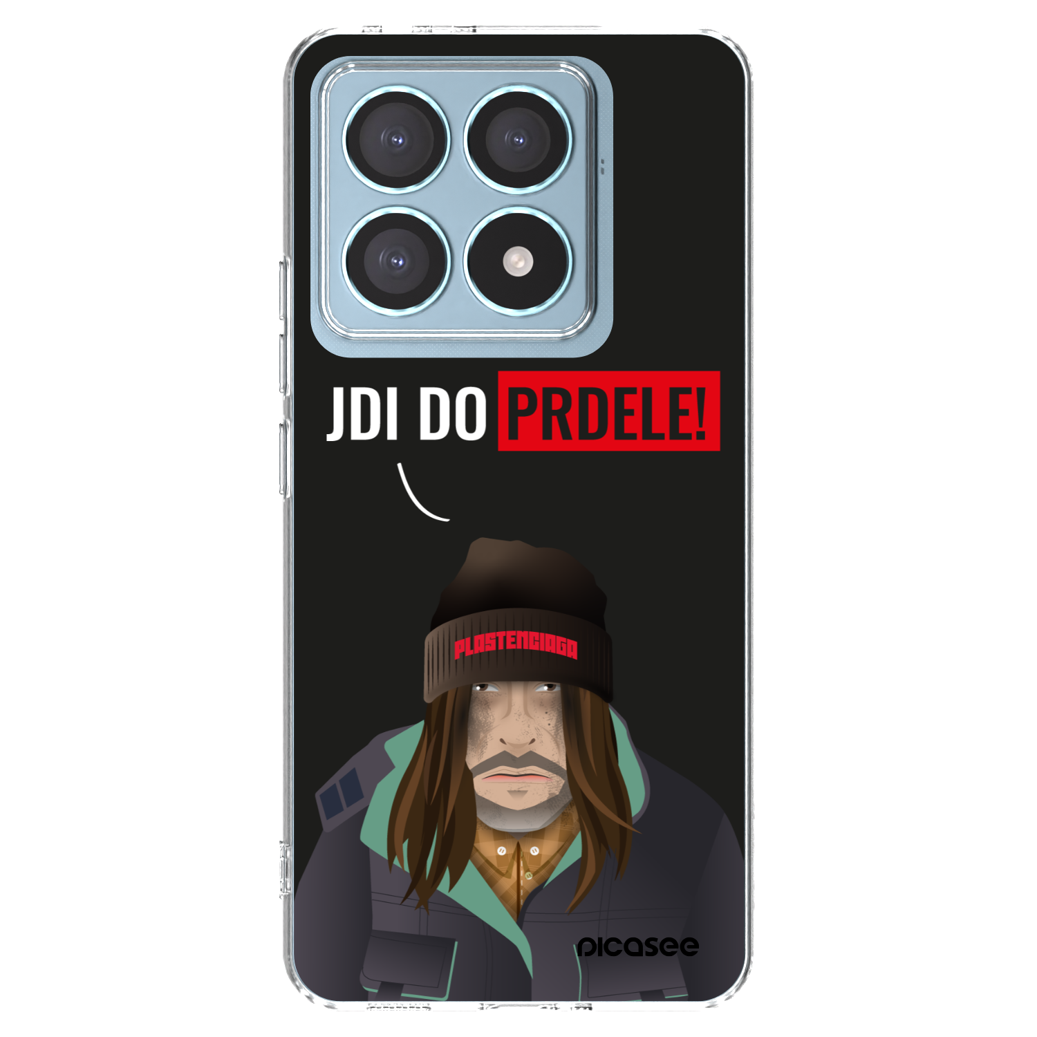 Picasee átlátszó szilikon tok az alábbi mobiltelefonokra Xiaomi 14T Pro - Bezďák