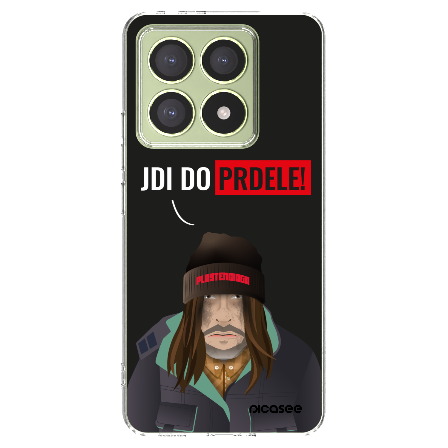 Picasee átlátszó szilikon tok az alábbi mobiltelefonokra Xiaomi 14T - Bezďák