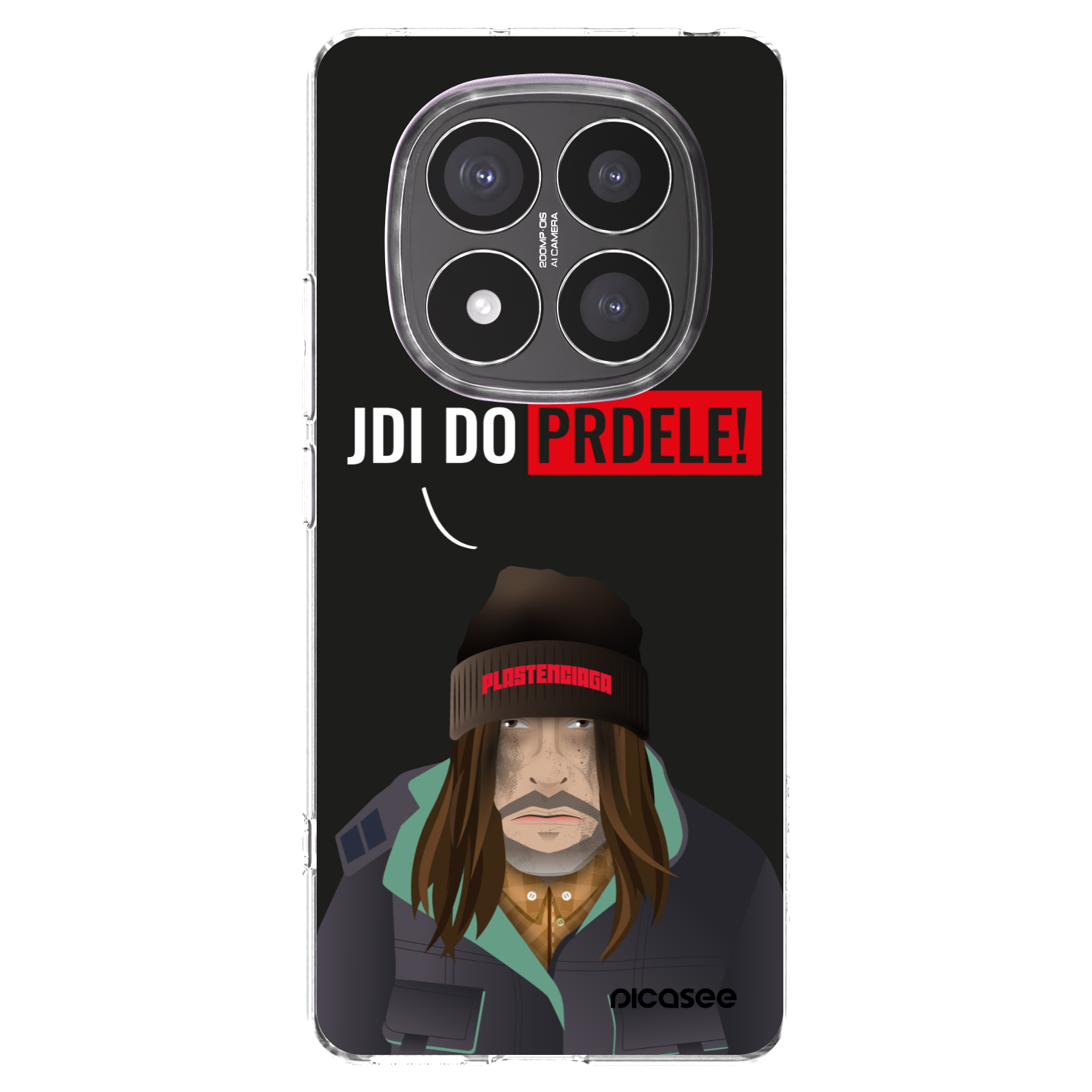 Picasee átlátszó szilikon tok az alábbi mobiltelefonokra Xiaomi Redmi Note 14 Pro+ 5G - Bezďák