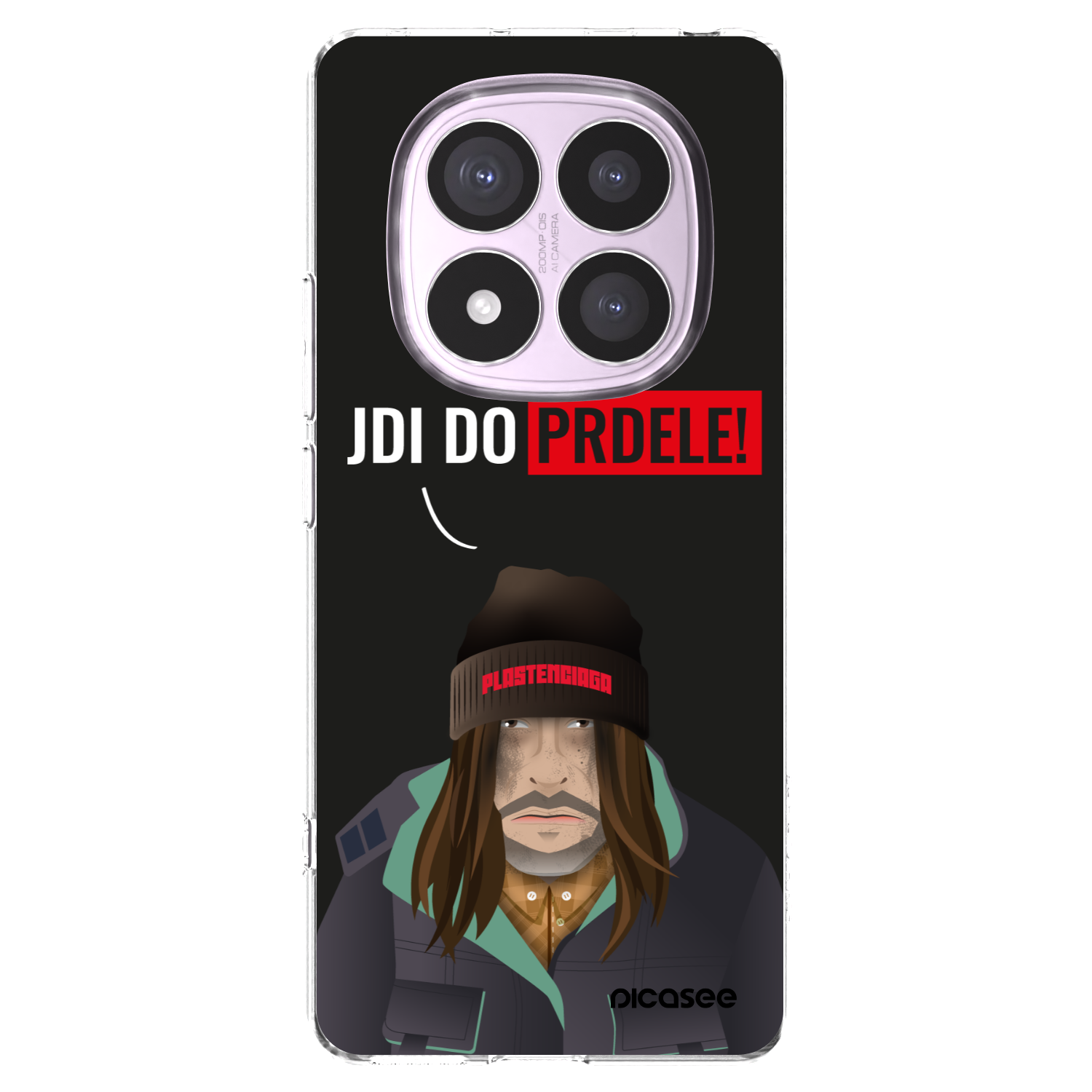 Picasee átlátszó szilikon tok az alábbi mobiltelefonokra Xiaomi Redmi Note 14 Pro 4G - Bezďák