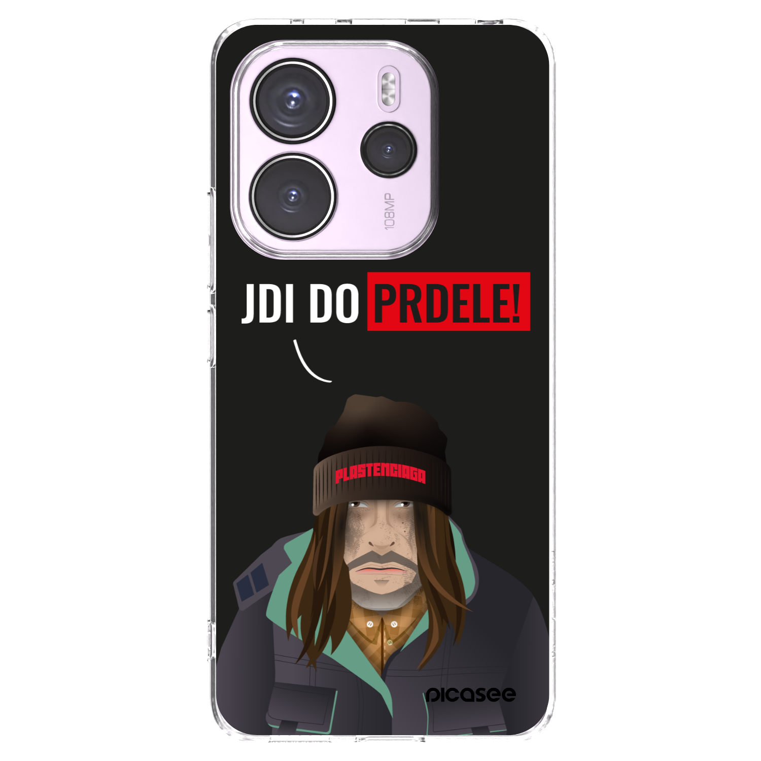 Picasee átlátszó szilikon tok az alábbi mobiltelefonokra Xiaomi Redmi Note 14 4G - Bezďák