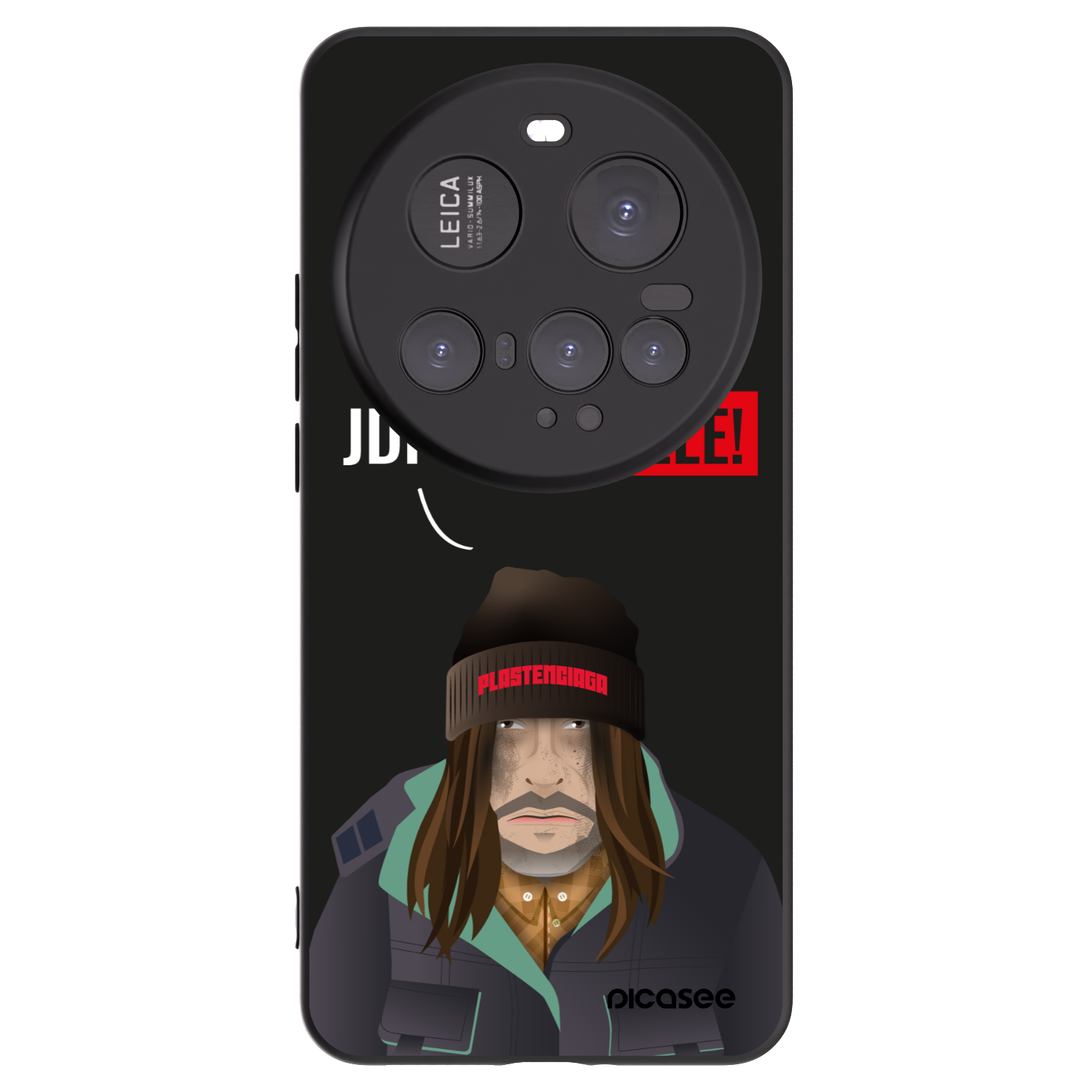 Picasee fekete szilikon tok az alábbi mobiltelefonokra Xiaomi 15 Ultra - Bezďák